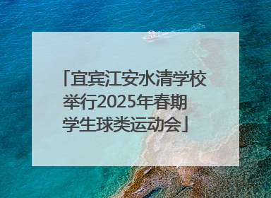 宜宾江安水清学校举行2025年春期学生球类运动会